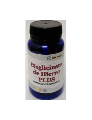 Bisglicinato De Hierro Plus 60 Cápsulas  Alfa Herbal