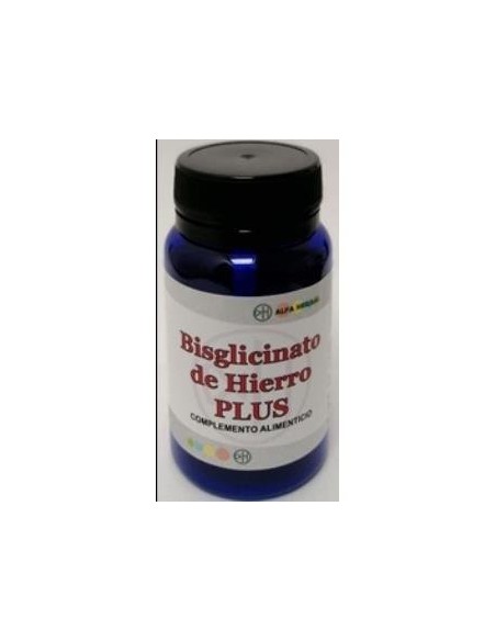 Bisglicinato De Hierro Plus 60 Cápsulas  Alfa Herbal
