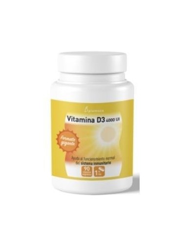 Vitamina D3 4000 Ui 90 Cápsulas Vegetales De Plameca