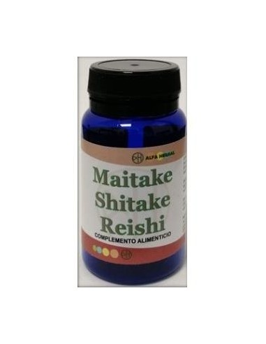 Maitake Shitake Reishi 30 Cápsulas  Alfa Herbal