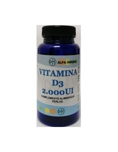 Vitamina D3 2000Ui 100 Perlas Alfa Herbal