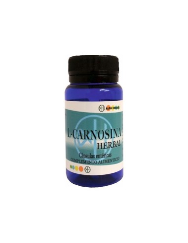 L-Carnosina 60 capsulas 500 mg de Alfa Herbal