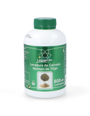 Legeplan (Levadura+Germen 800C) Mediciplant Medici de Labora