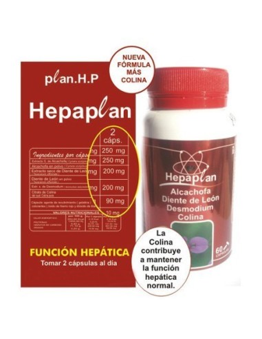 Hepaplan (Planhp)60 Caps Mediciplant de Laboratorios Planes