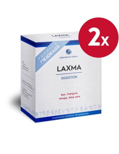 Pack 2 Unidades Laxma 60 Comprimidos de Mahen.