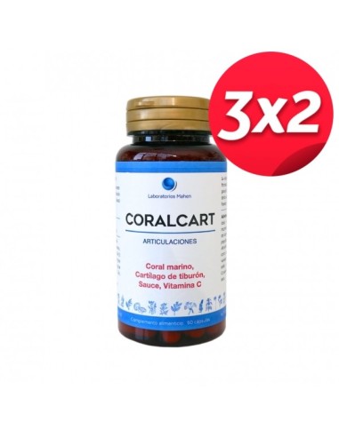 Pack 3X2 Coralcart 60Cap. de Mahen