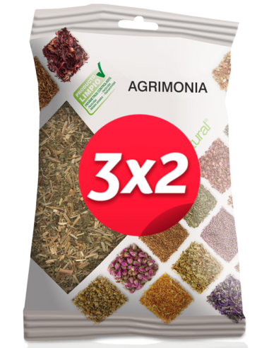 Pack 3X2 Agrimonia Bolsa 50Gr. de Soria Natural.