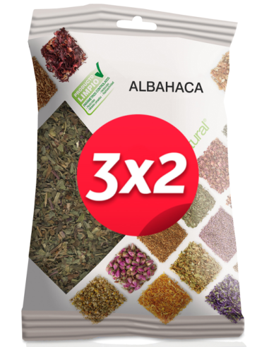 Pack 3X2 Albahaca Bolsa 40Gr. de Soria Natural.