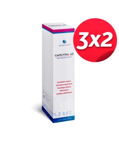 Pack 3X2 Capilvital Con Adenosina 100Ml. de Mahen