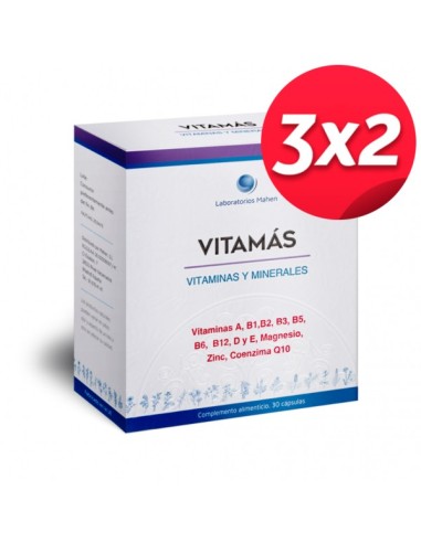Pack 3X2 Vitamas 30Cap. de Mahen