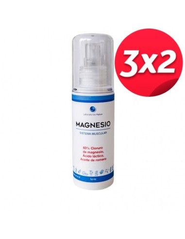 Pack 3X2 Magnesio De Mahen Spray 100Ml. de Mahen