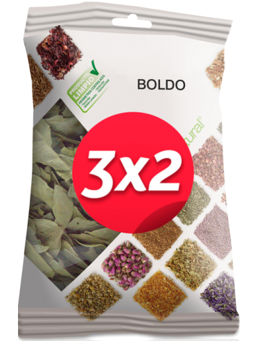 Pack 3X2 Boldo Bolsa 40Gr. de Soria Natural.