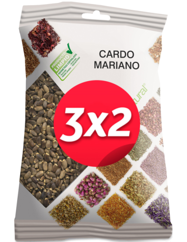 Pack 3X2 Cardo Mariano Semillas Bolsa 75Gr. de Soria Natural