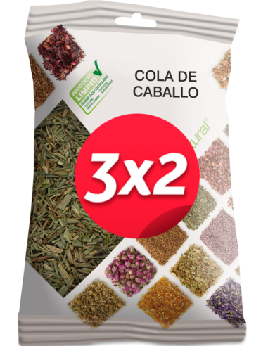 Pack 3X2 Cola De Caballo Bolsa 50Gr. de Soria Natural.