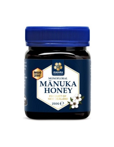 Miel De Manuka Raw Mgo 250+ Monofloral 250 gramos de Manuka New Zeland
