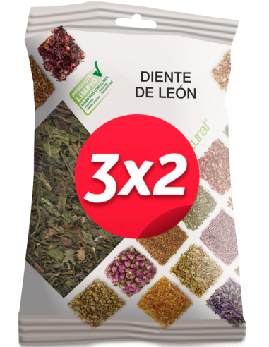 Pack 3X2 Diente De Leon Bolsa 40Gr. de Soria Natural.