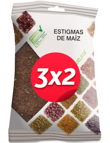 Pack 3X2 Estigmas De Maiz Bolsa 35Gr. de Soria Natural.