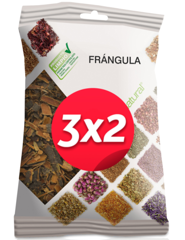 Pack 3X2 Frangula Bolsa 75Gr. de Soria Natural.