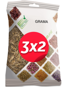 Pack 3X2 Grama Bolsa 40Gr. de Soria Natural.