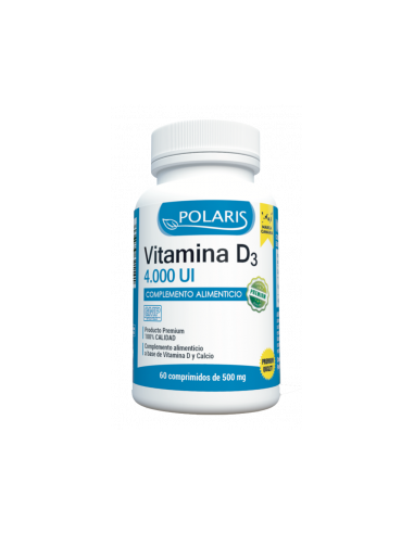 Vitamina D3 4000Ui 60 Comprimidos Polaris