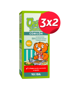 Pack 3x2 Osito Sanito Comilon 150 ml de Tongil..