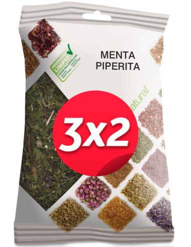 Pack 3X2 Menta Piperita Bolsa 30Gr. de Soria Natural.
