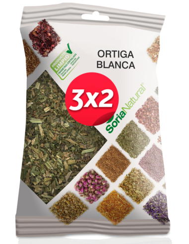 Pack 3X2 Ortiga Blanca Bolsa 40Gr. de Soria Natural.
