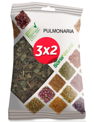 Pack 3X2 Pulmonaria Bolsa 25Gr. de Soria Natural.