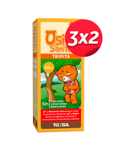 Pack 3x2 Osito Sanito Tripita 150 ml de Tongil..