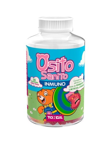 Pack de 2 unidades Osito Sanito Inmuno 30 gummies de Tongil.