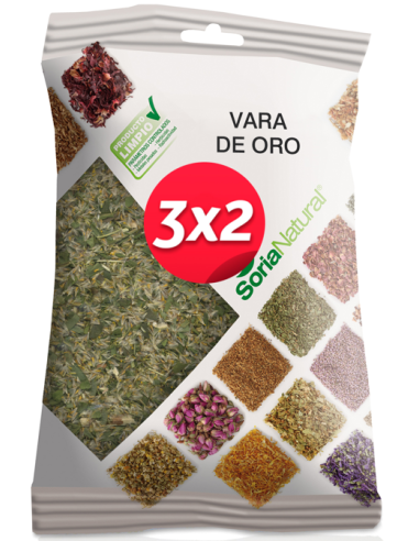 Pack 3X2 Vara De Oro (Solidago) Bolsa 40Gr. de Soria Natural