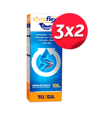 Pack 3x2 Crema Nivelflex de Tongil..