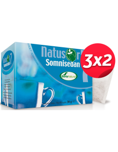 Pack 3X2 uds Natusor 7 Somnisedan 20 Uds de Soria Natural