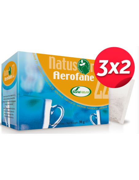 Aerofane 20 Uni Soria Natural Pack 3X2 Nat.Inf.22 Oferta