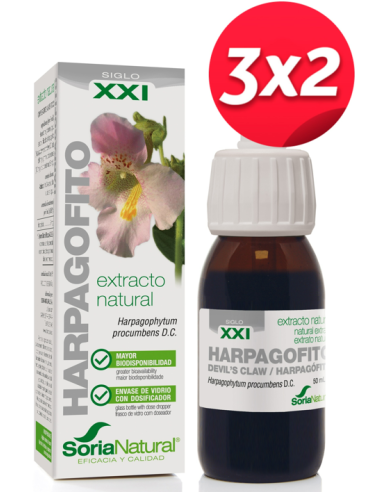 Pack 3X2 Ext. Harpagofito Xxi 50Ml. S/Al de Soria Natural.