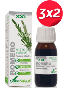 Pack 3X2 Ext. Romero Xxi 50Ml. S/Al de Soria Natural.