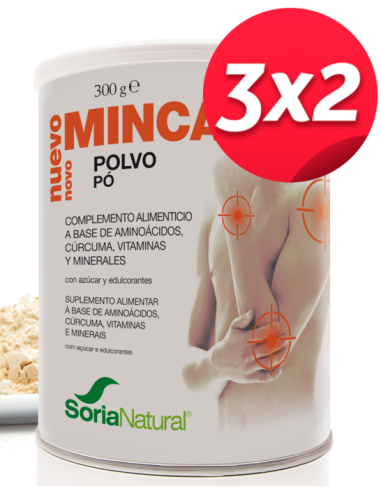 Pack 3X2 Mincartil Reforzado Bote 300Gr. de Soria Natural.