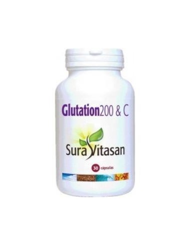 Pack de 2 uds Glutation 200 & C 30Cap. de Sura Vitasan