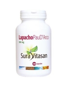 Pack de 2 uds Lapacho - Pau D´Arco 500Mg. 100Cap. de Sura Vitasan