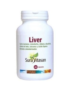 Pack de 2 uds Liver 45Cap. de Sura Vitasan