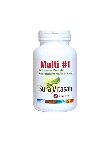 Pack de 2 uds Multi 1 Vitamins & Minerals 60Comp. de Sura Vitasan