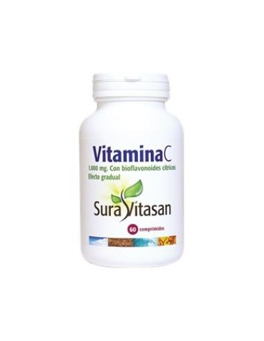 Pack de 2 uds Vitamina C 1000Mg. Efecto Gradual 60Comp. de Sura Vitasan