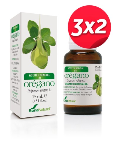 Pack 3X2 Aceite Esencial de Oregano de Soria Natural