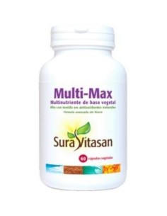 Pack de 2 uds Multi Nutri Max Multinutriente Base Vegetal 60Cap. de Sura Vitasan
