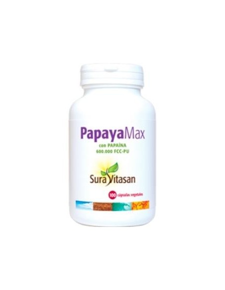 Pack de 2 uds Papaya Max 100Cap. de Sura Vitasan