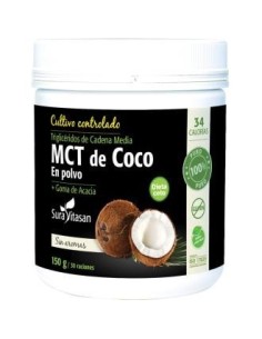 Pack de 2 uds Mct De Coco Polvo 150Gr. de Sura Vitasan