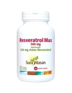 Pack de 2 uds Resveratrol Max 60Cap. de Sura Vitasan