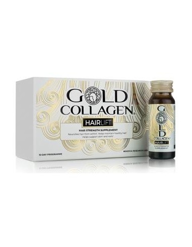 Gold Collagen Hairlift 10 ampollas de Gold Collagen