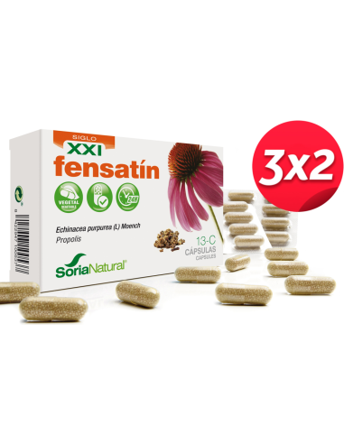 Pack 3X2 Fensatin 30 capsulas de Soria Natural