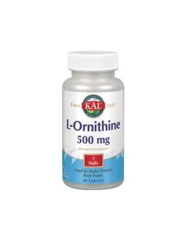 Pack 2 Uds. L-Ornitine 500Mg. 50 Comprimidos de Pack Solaray